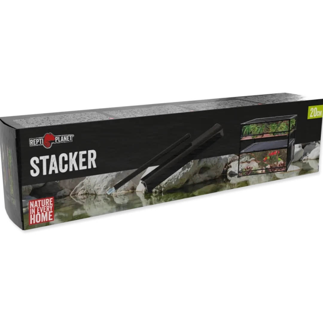 Repti Planet Adapter til stabling af terrarie Afstand 20 cm 4 stk