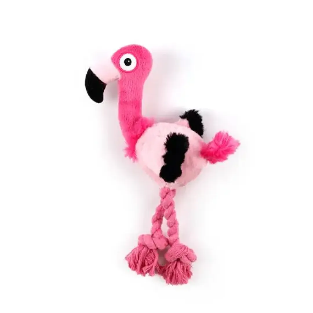 AFP All for paws AFP Ultrasonic DJ-Flamingo - lydsvagt hundelegetøj
