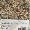 Dekoration til Akvarier og Terrarier Akvariegrus clear 10 Liter (3-6 mm)