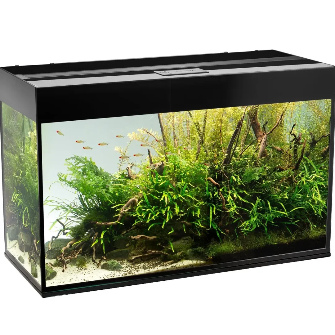 Aquael Akvarium Glossy Sort 120 cm 260 Liter