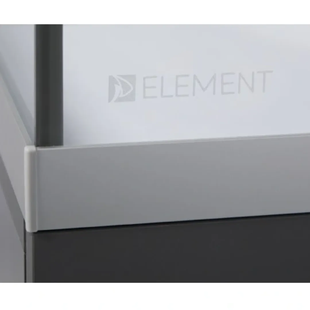 Akvastabil ELEMENT Akvarium 144 L Sort