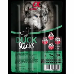 Alpha Spirit Duck Ristra Sticks - naturlige tyggepinde med and