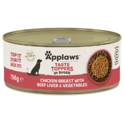 Applaws Hund & Katte mad Applaws Hundevådmad Kylling og Okselever 156 g - Naturligt valg