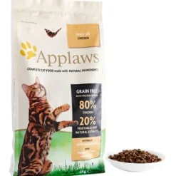 Applaws Hund & Katte mad Applaws Kattefoder Fritgående Kylling 2 kg