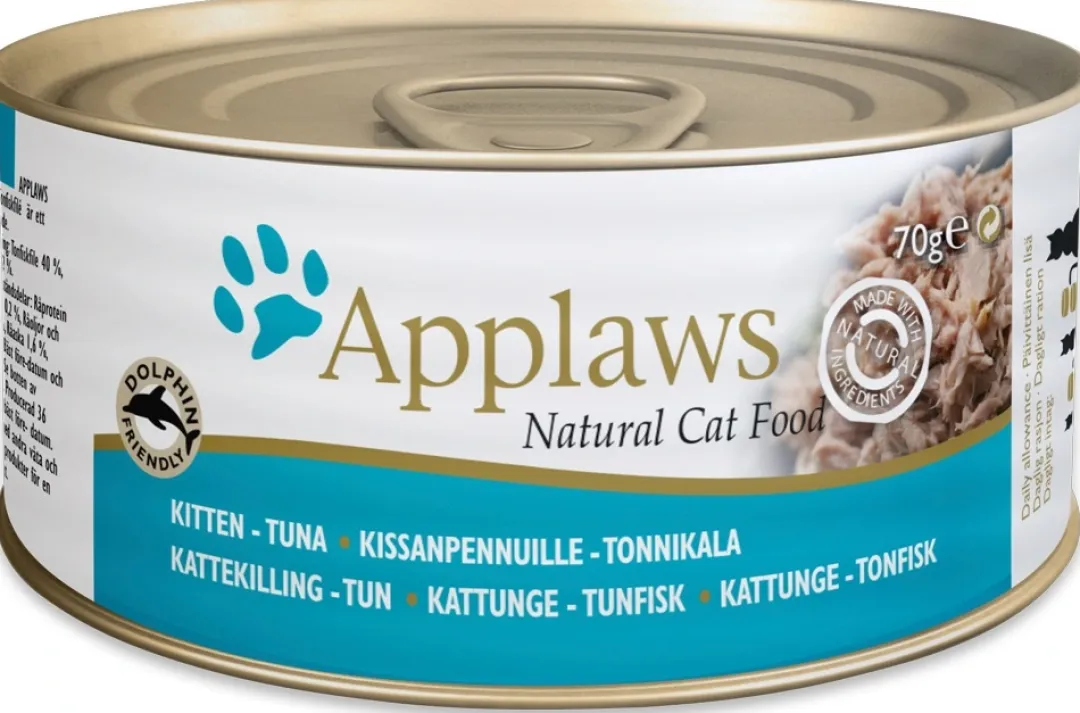 Applaws Hund & Katte mad Applaws kattevådmad Killing Tun 70 g