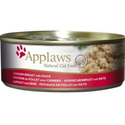 Applaws Hund & Katte mad Applaws kattevådmad Kylling og And 156 g
