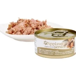 Applaws Hund & Katte mad Applaws Kattevådmad Senior Tun og Sardin 70 g