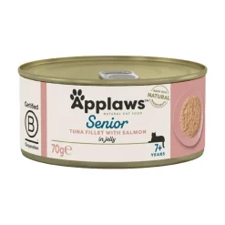Applaws Hund & Katte mad Applaws Kattevådmad Senior Tun og Laks 70 g