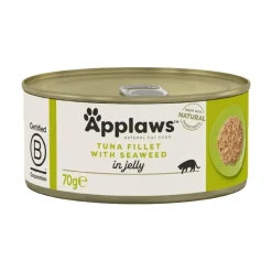 Applaws Hund & Katte mad Applaws Kattevådmad Tun og Tang i gele 70 g