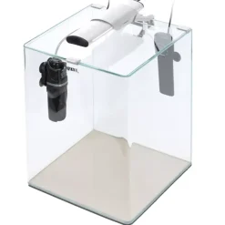 Aquael Akvarie Opti Bent Hvid 30 Liter