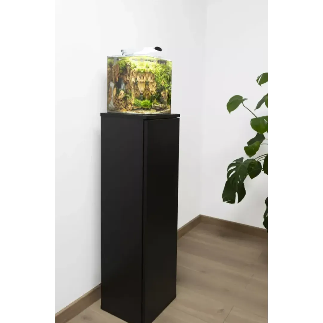Aquael Akvarie Opti Bent Hvid 30 Liter
