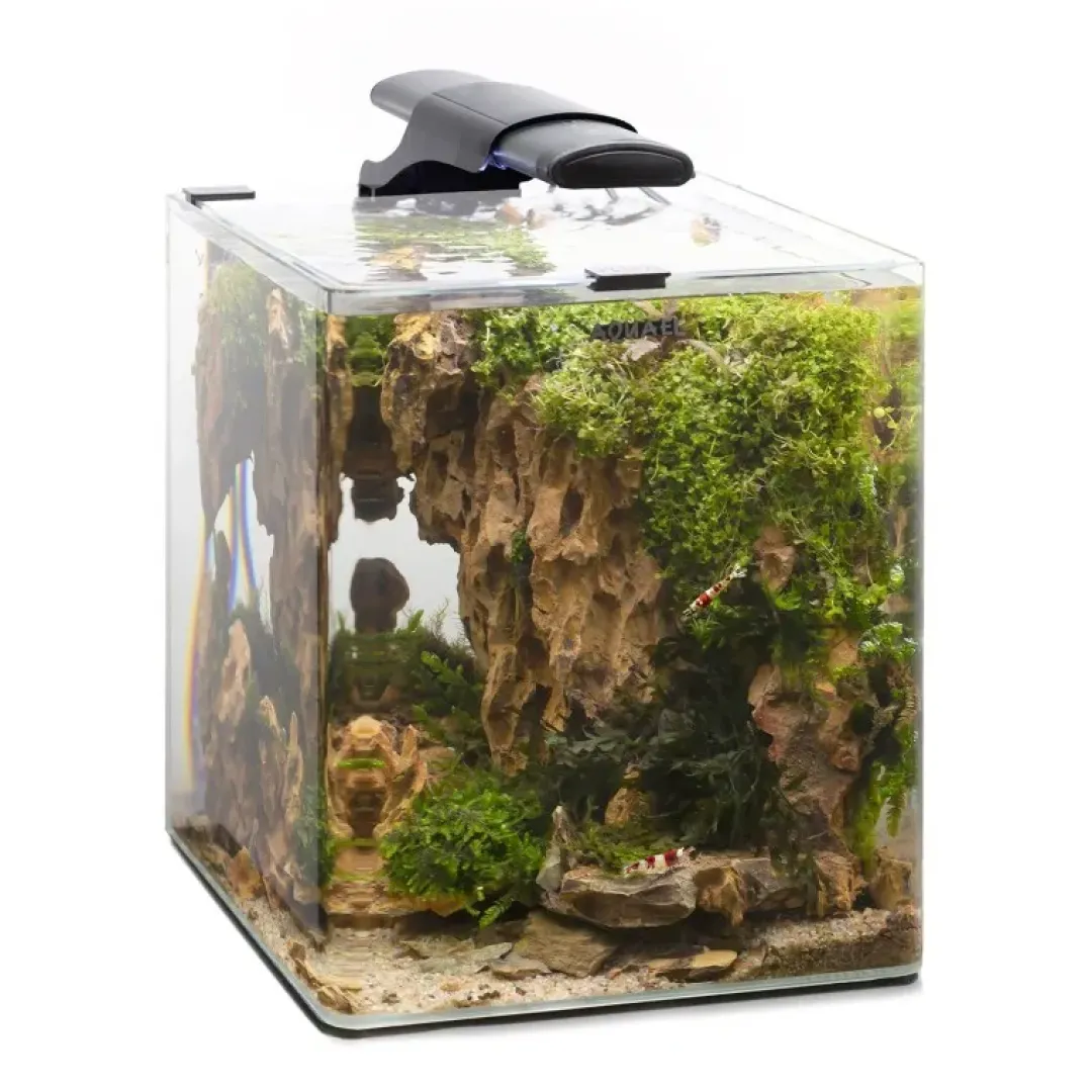 Aquael Akvarie Opti Bent Sort 30 Liter