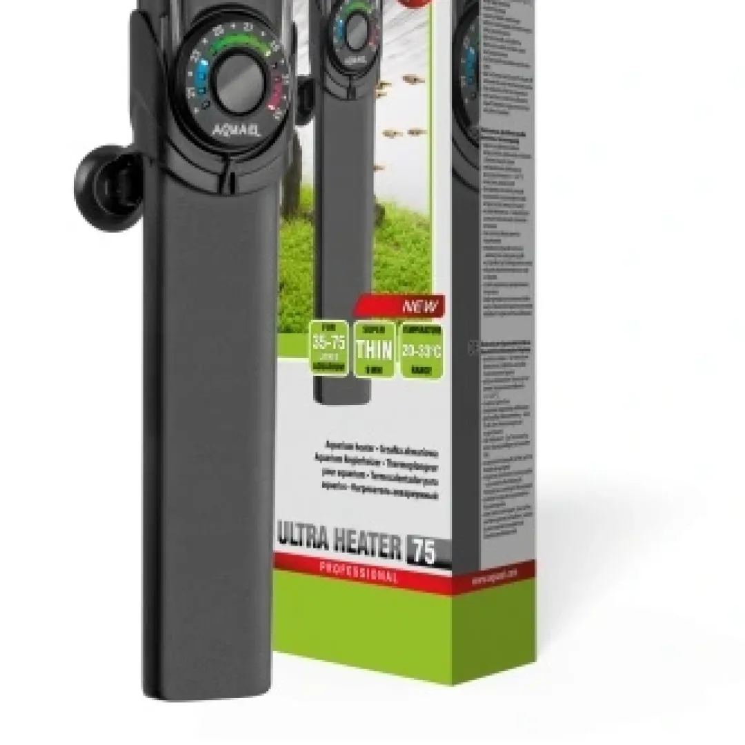 Aquael Ultra heater 75 W Dag og Nat Varmelegeme