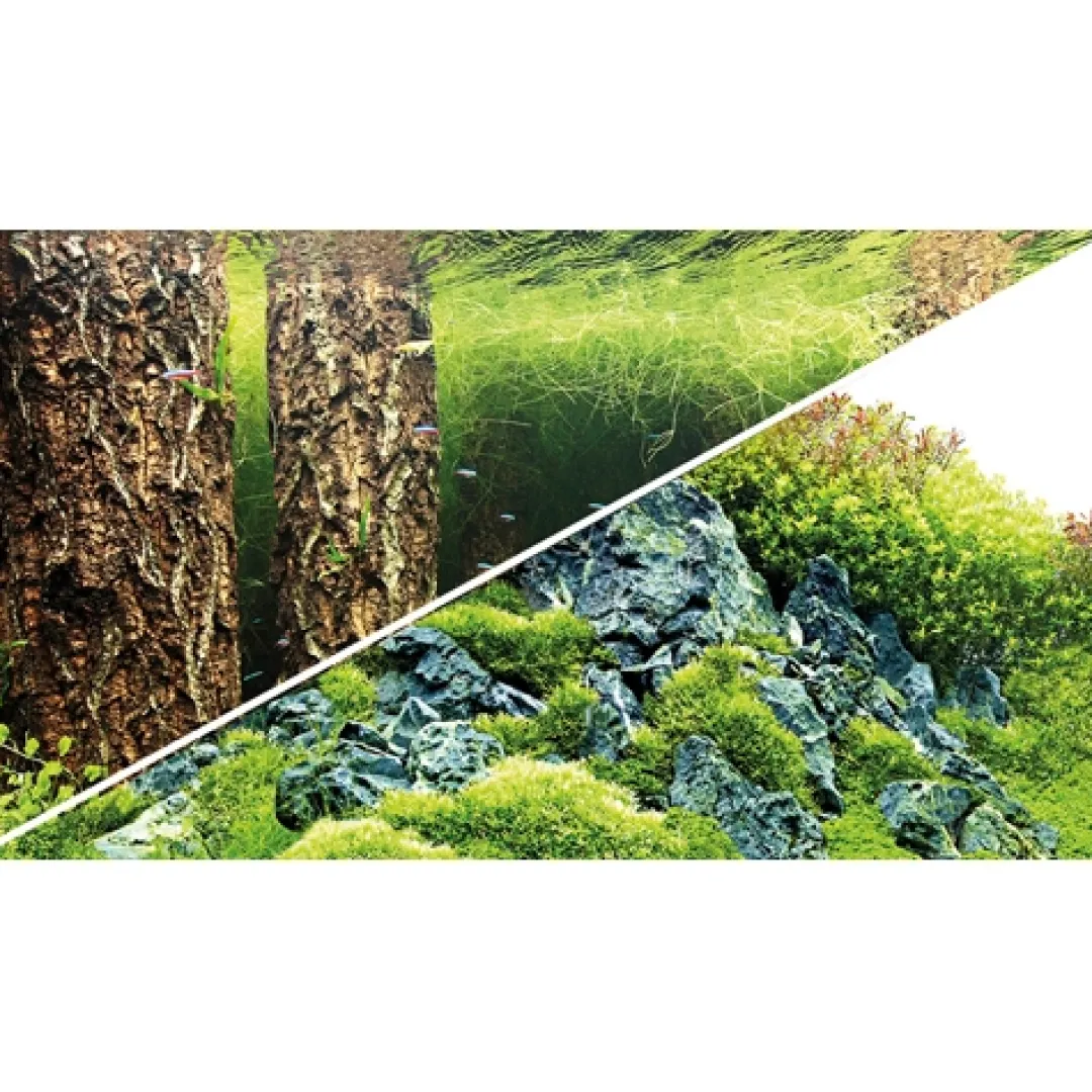 Hobby Baggrund til akvarium Scapers Hill og forest (30 cm høj) 60 cm