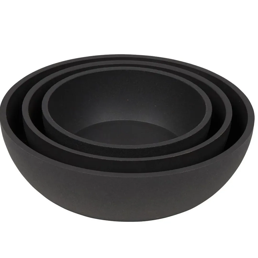 District 70 Bambus hundeskål Dark Grey 1600 ml