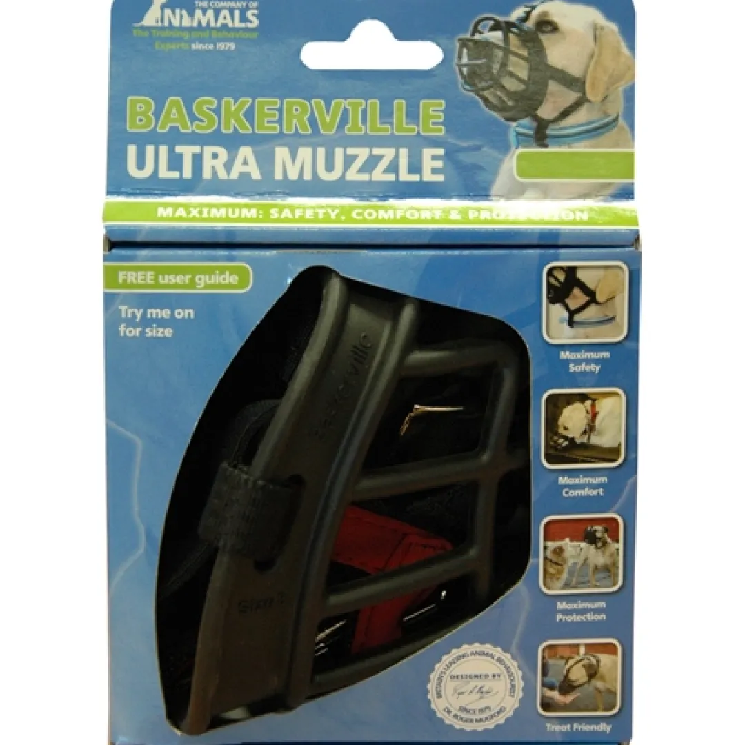MiniZoo Baskerville Ultra mundkurv til hunde str 2