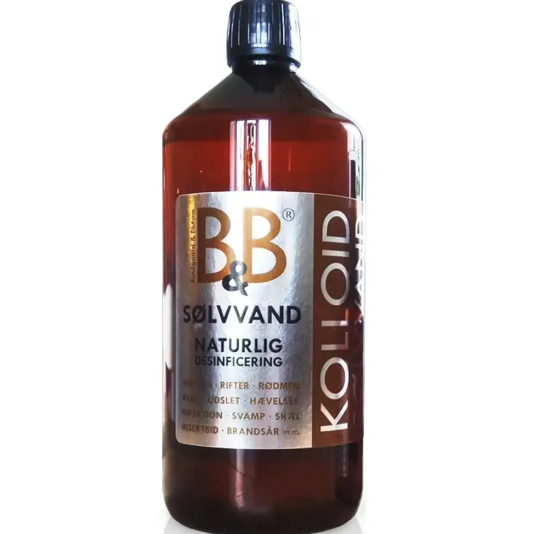 B&B Økologisk Hundeshampoo B&B Sølvvand 1 Liter