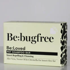 KW Hunde og Katteartikler Be Bugfree Be Loved Shampoo Bar 110 g