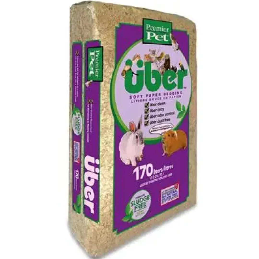 Premier Pet Über papirstrøelse 170 liter