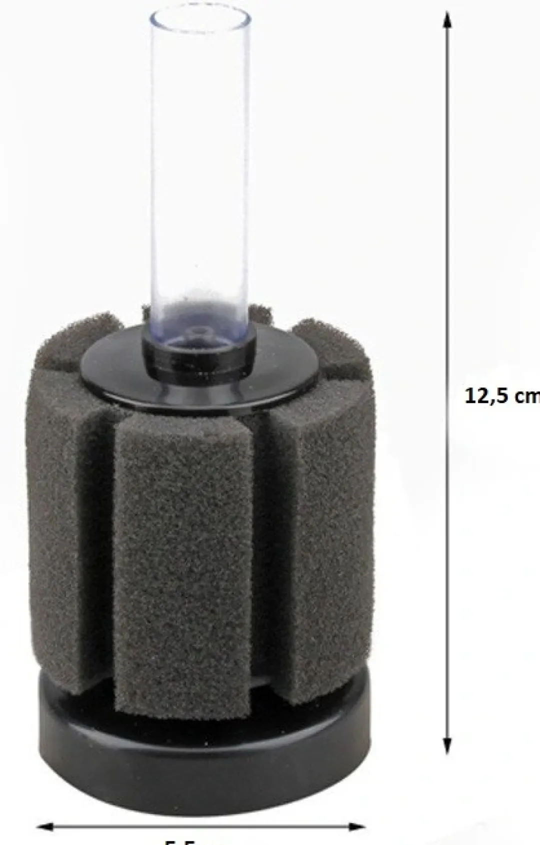 MiniZoo Biofilter Rund til luftpumpe Op til 40 Liter