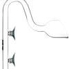 Blau - Aquaristic Blau Glas Trumpet Outflow udstrømmer 13 mm (til spandpumper)