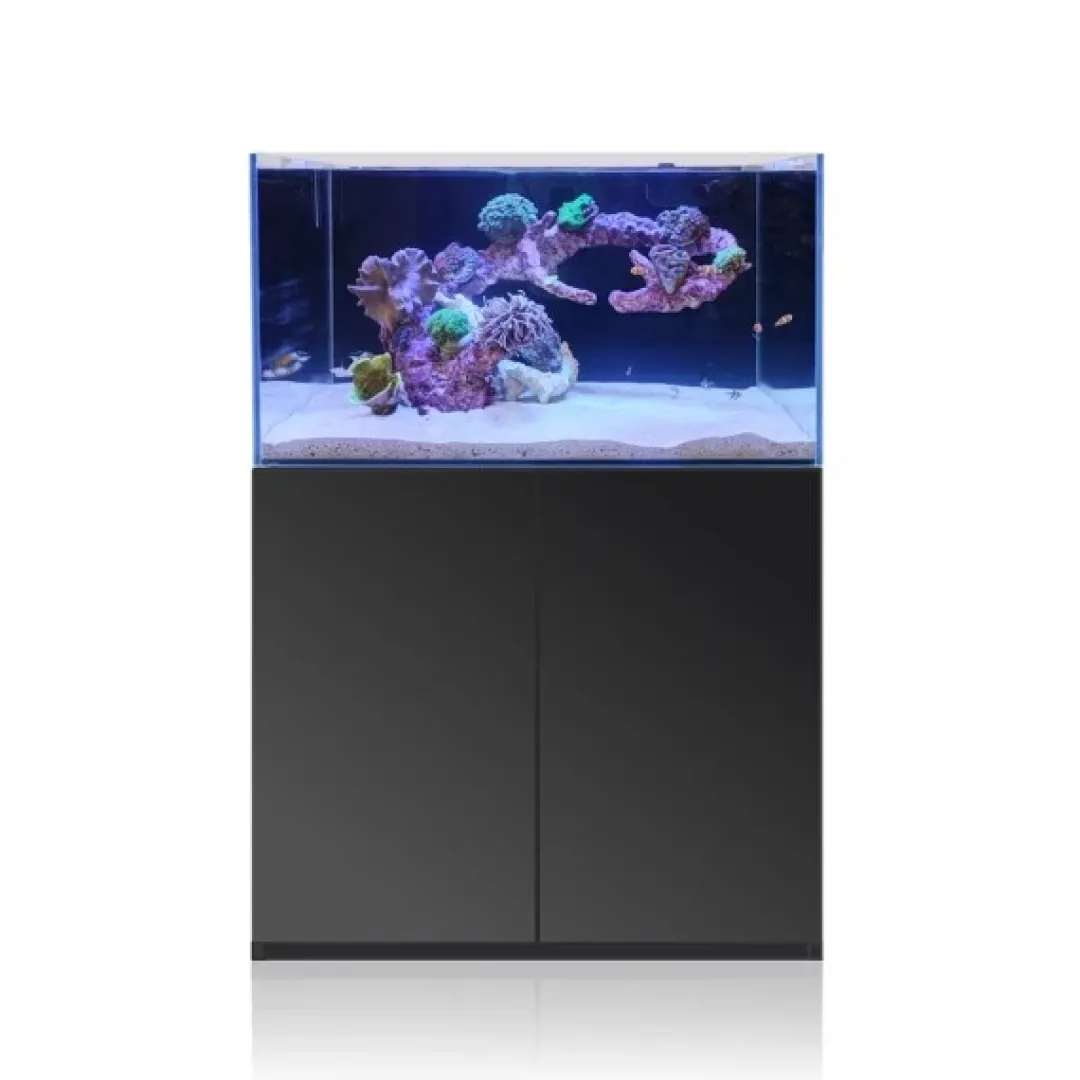 Blau - Aquaristic Blau Gran Cubic Super Reef 122 Black 366 liters Saltvandsakvarium