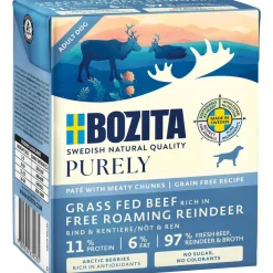 Bozita - Swedish natural quality Bozita Hund Purely Pate Rensdyr 370 g - Naturligt og proteinrigt vådfoder