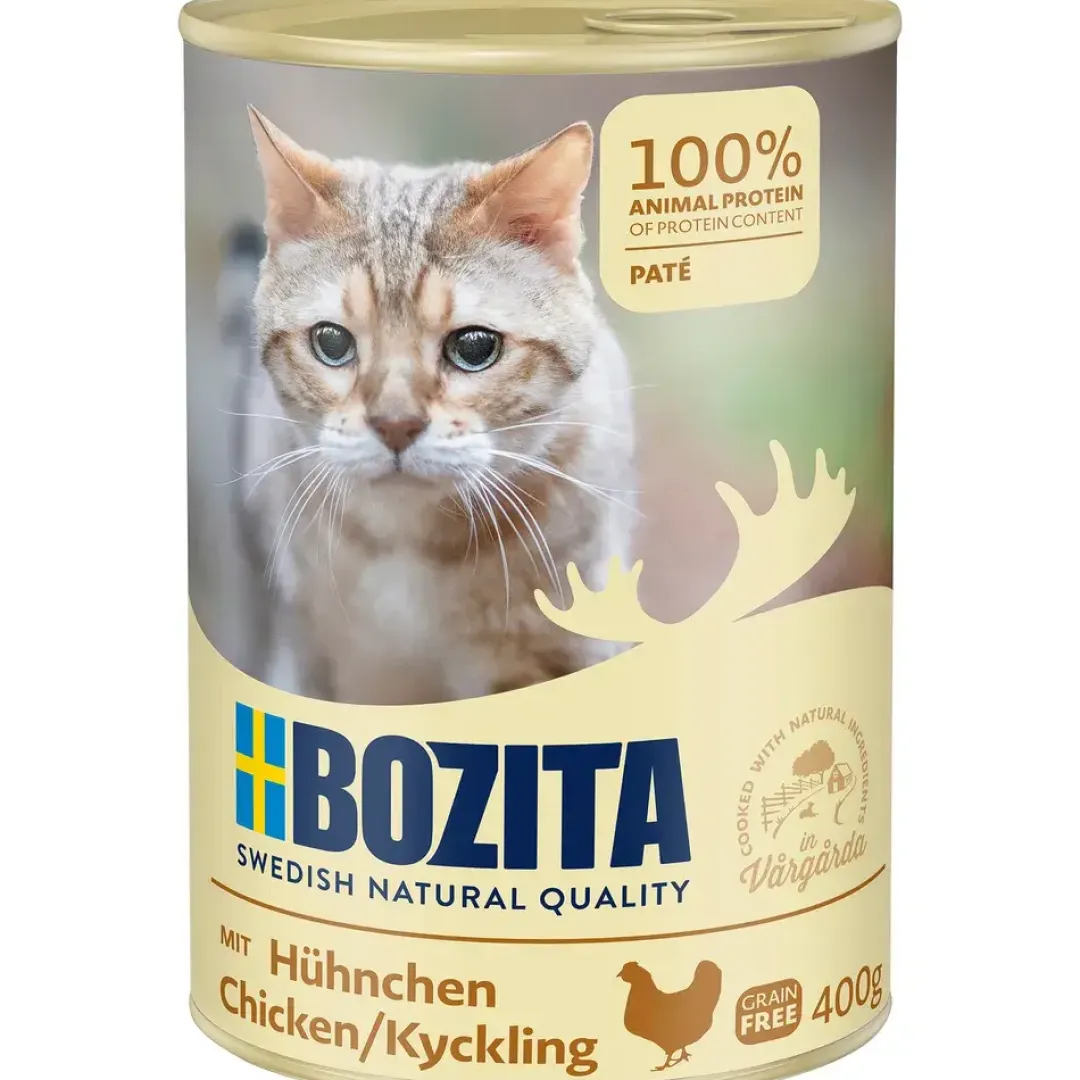 Bozita - Swedish natural quality Bozita kattefoder Pate 400g kylling