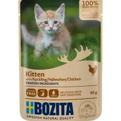 Bozita - Swedish natural quality Bozita Kattefoder pose 85g killing kylling sovs