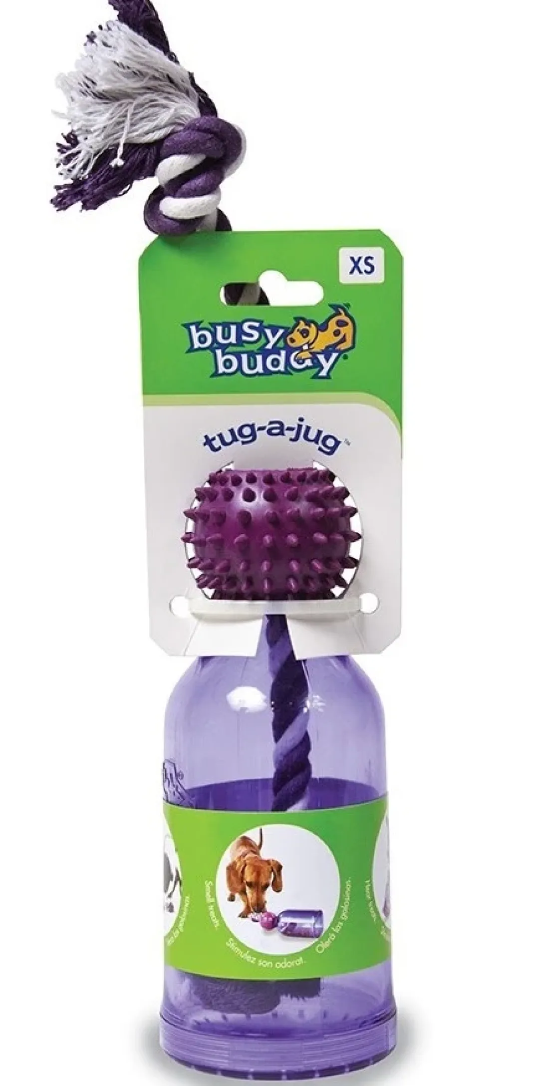 Petsafe Busy Buddy Tug-a-Jug XS - aktiveringslegetøj til små hunde