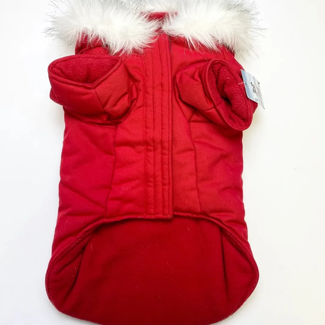 MiniZoo Canada Pooch Winterwildernes hundejakke Rød 60 cm nr 24