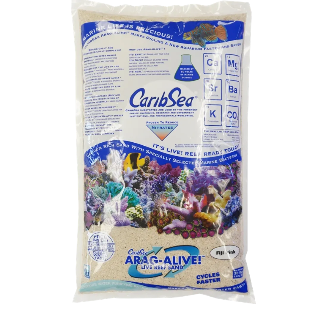 CaribSea Aragalive Bimini Pink 9,07 kg