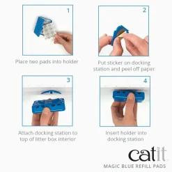 Catit Magic Blue Refill 6 stk