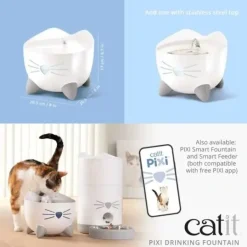 Catit Pixi Smart Drikkefontæne i Hvid (WIFI)
