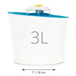 Catit Senses 2.0 Flower Fountain (drikkeautomat) 3 L med LED