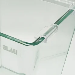 Blau - Aquaristic CUBIC Panorama Nano Akvarium 19 L