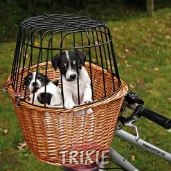 Trixie Cykelkurv (stor) brun flet