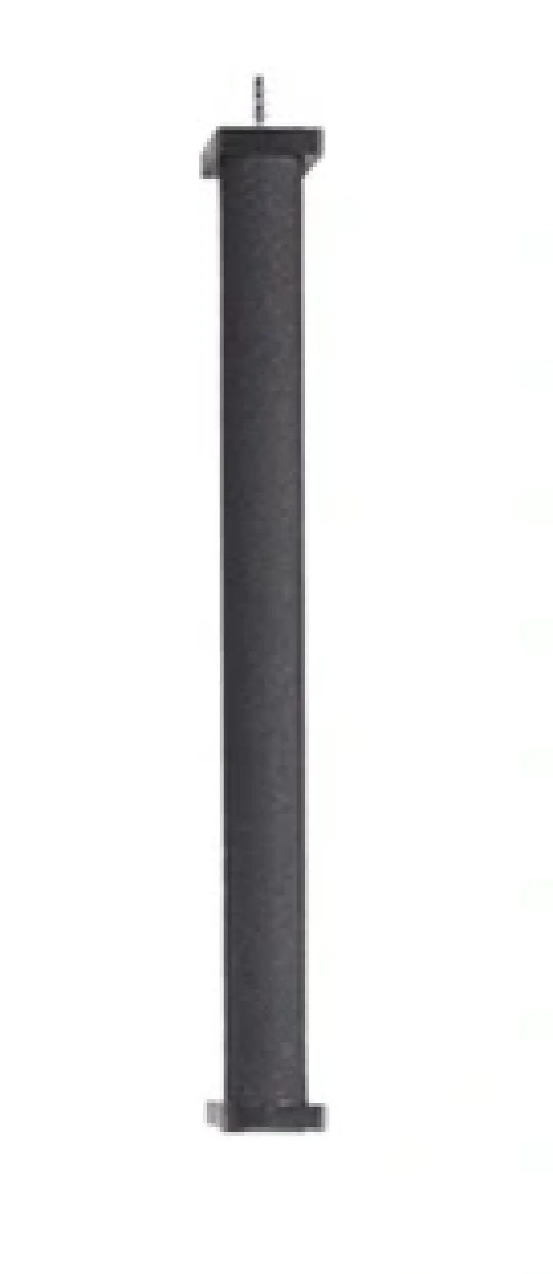MiniZoo Dae Yang proffesionel Gummi luftsten Sort 40 cm X Ø 30 mm