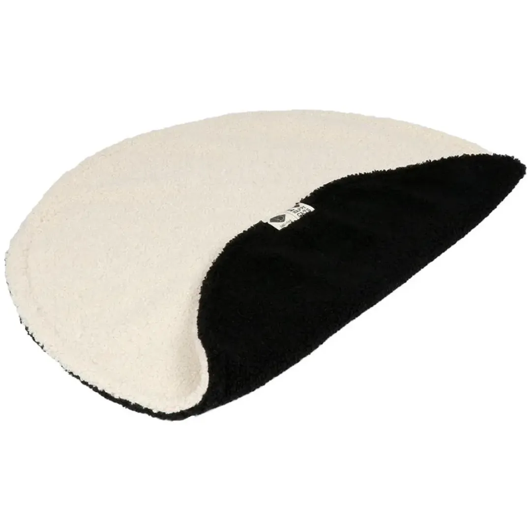 D&D Home D&D CAT - MAEVE Tæppe Ø 50 cm Sort/Beige