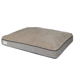Europet Bernina International B.V. D&D Home Celia ergonomisk hundeseng lille 80 x 60 x 15 cm i taupe
