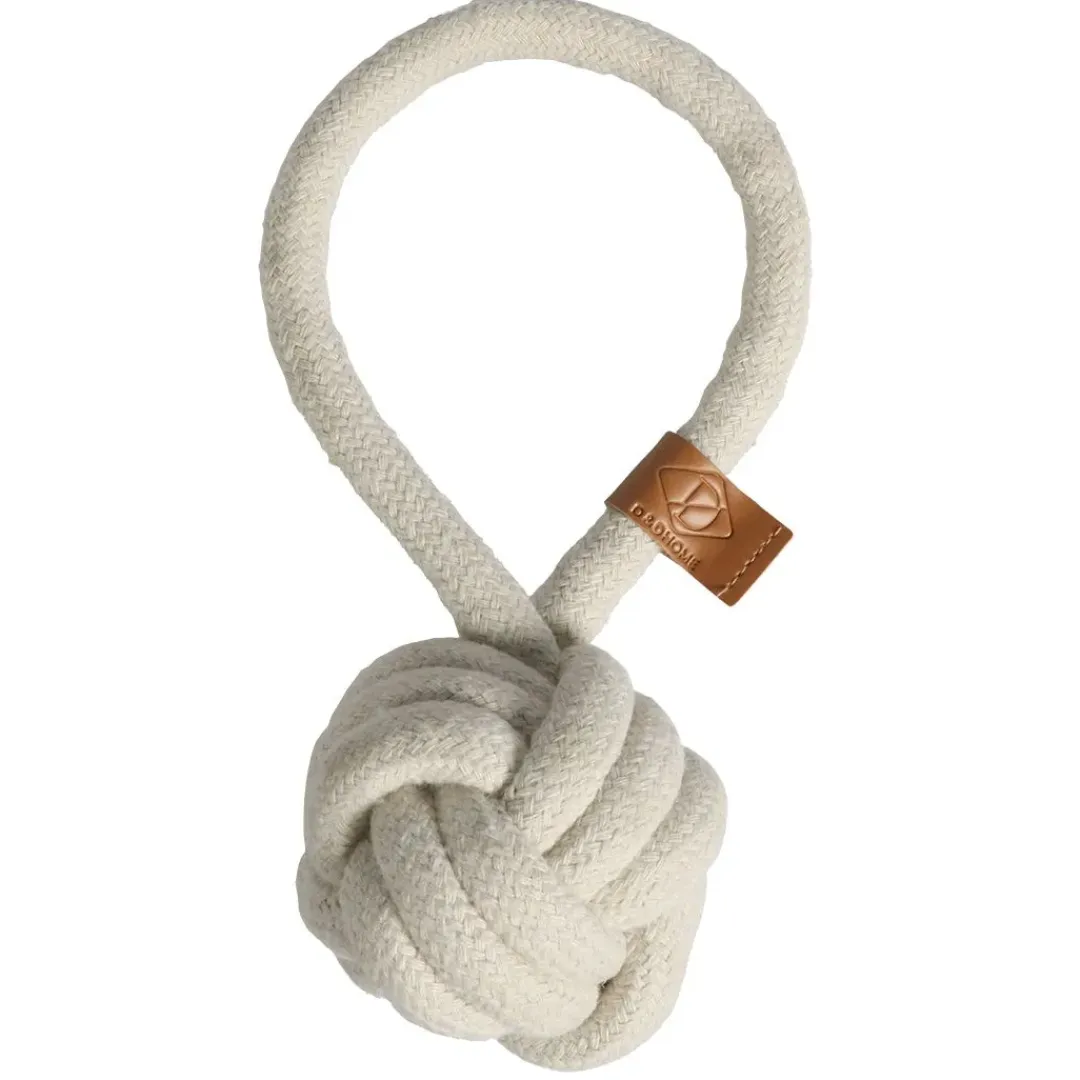 Europet Bernina International B.V. D&D Home Harper Ball L 27 cm Natur Knudereb 15 mm - hundelegetøj