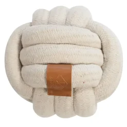 Europet Bernina International B.V. D&D Home Skip Ball S 9,5 cm Natur Knudereb 12 mm - hundelegetøj