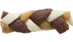 Trixie Denta Fun Flettet Tyggeben 85 g - robust hundesnack med bid i
