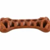 Trixie Denta Fun Veggie Tyggeknogle med tang 12 cm (vegetabilsk) - sunde kornfri hundesnacks