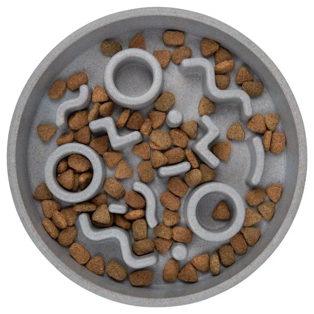 District 70 Bamboo Cat Slow Feeder Ice Blue