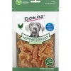 Dokas Premium Hunde og Kattesnacks Dokas Tern af kyllingebryst 200 g - stor pose med sunde hundesnacks
