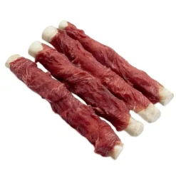 Dokas Premium Hunde og Kattesnacks Dokas Tyggepind med andebryst 50 g - sprød tyggeben til hunde