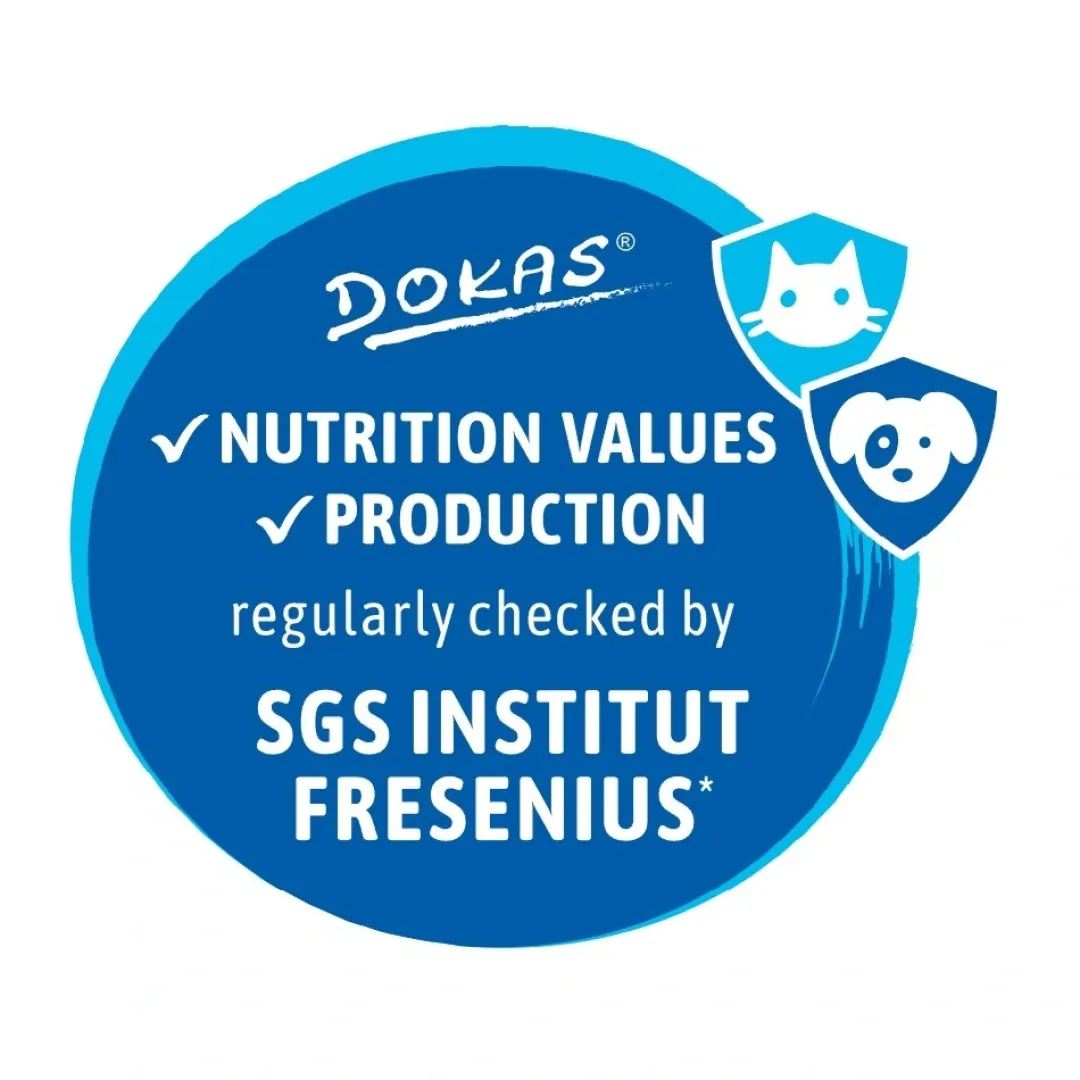 Dokas Premium Hunde og Kattesnacks Dokas Tyggerulle med kalkunbryst 190 g - naturlig tyggeglæde
