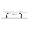 EcoTech Marine Montering til Radion G5 Multi RMS skinnesystemXR705