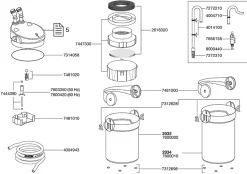 Eheim 2034 Ecco Pro udvendig filter 600 l/t Pro 200